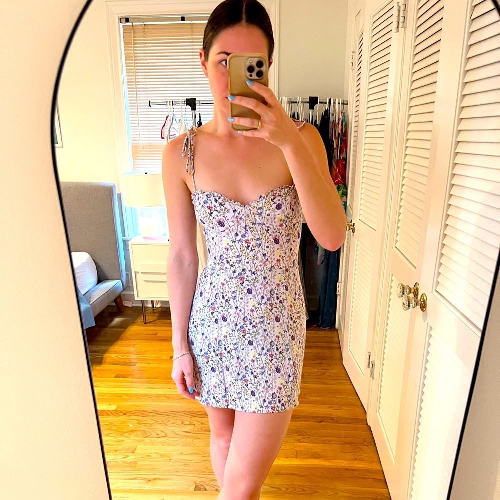 Artizia mini floral dress